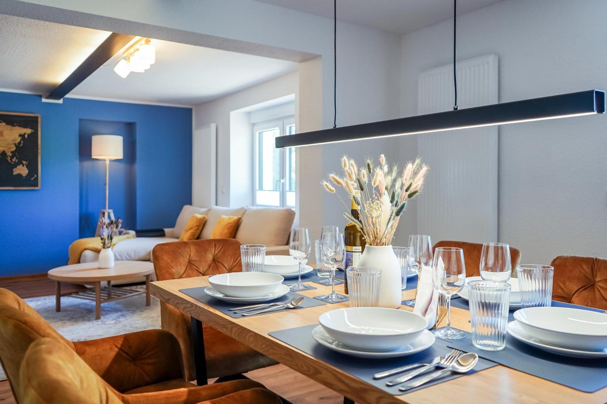 7Seas Boutique Ferienhaus Bostalsee - 2 Apartments Oder Ganzes Haus, Mit Sauna นอห์เฟลเดน ภายนอก รูปภาพ