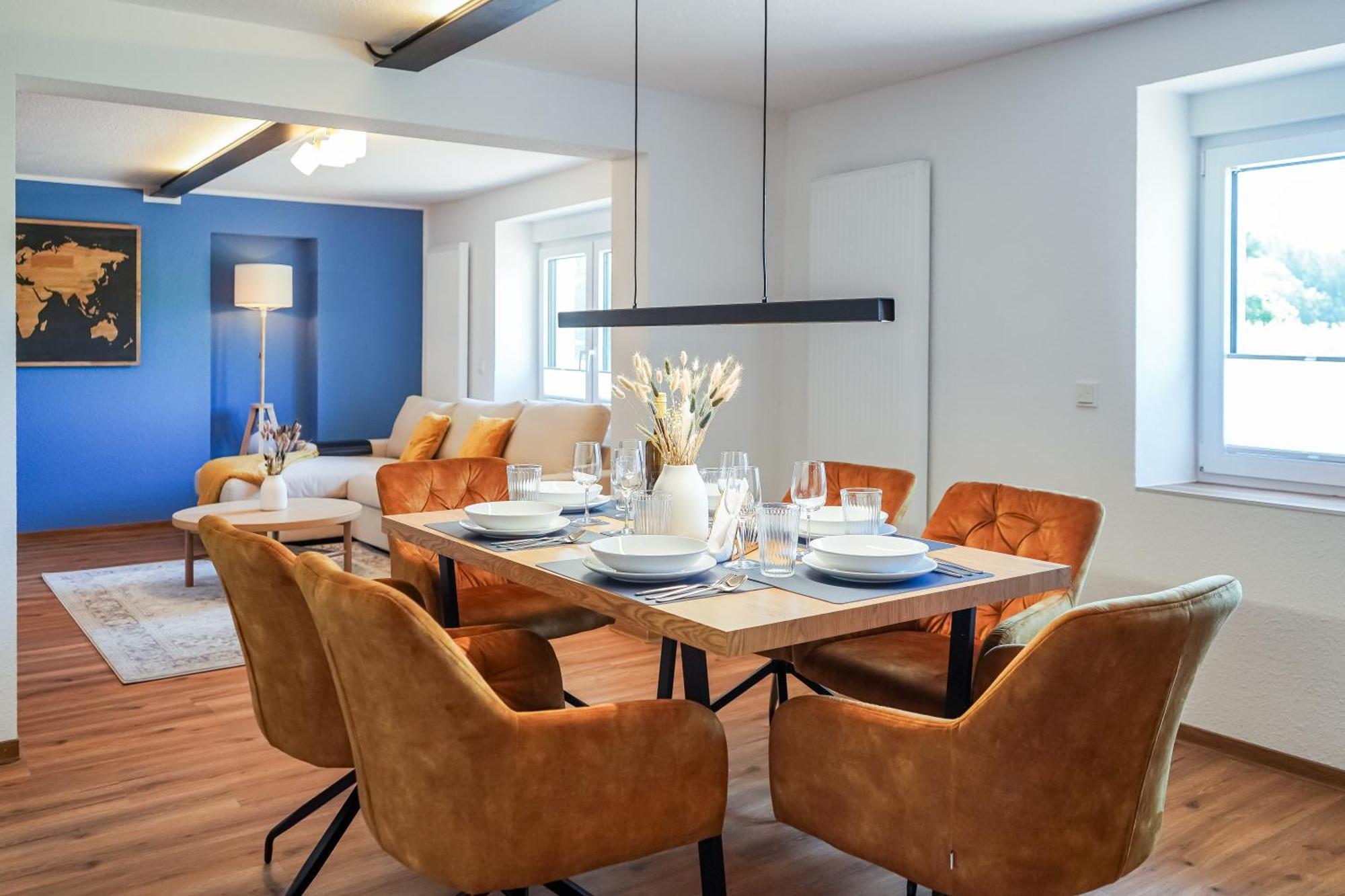 7Seas Boutique Ferienhaus Bostalsee - 2 Apartments Oder Ganzes Haus, Mit Sauna นอห์เฟลเดน ภายนอก รูปภาพ