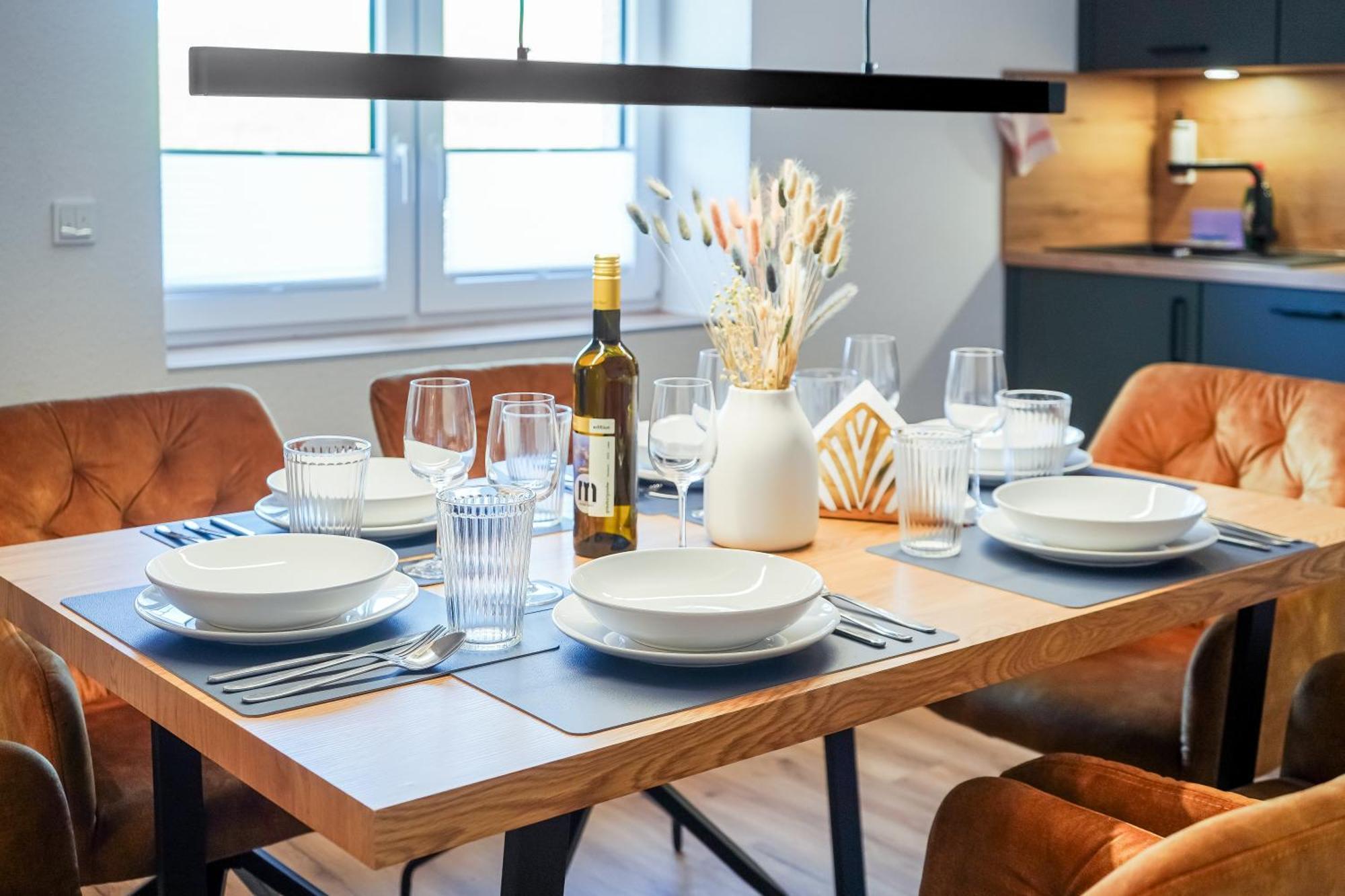 7Seas Boutique Ferienhaus Bostalsee - 2 Apartments Oder Ganzes Haus, Mit Sauna นอห์เฟลเดน ภายนอก รูปภาพ