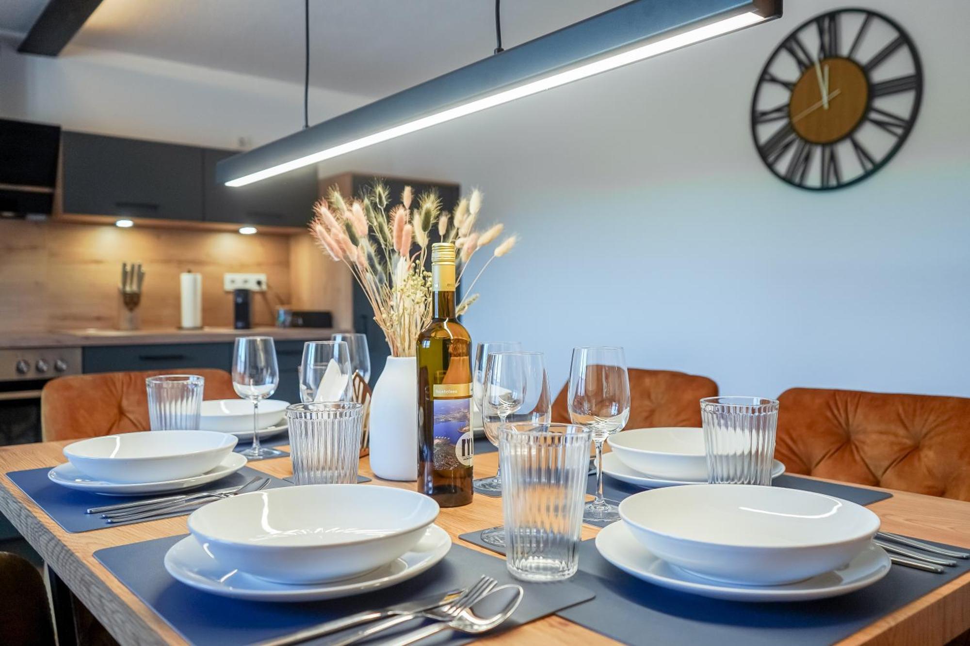 7Seas Boutique Ferienhaus Bostalsee - 2 Apartments Oder Ganzes Haus, Mit Sauna นอห์เฟลเดน ภายนอก รูปภาพ