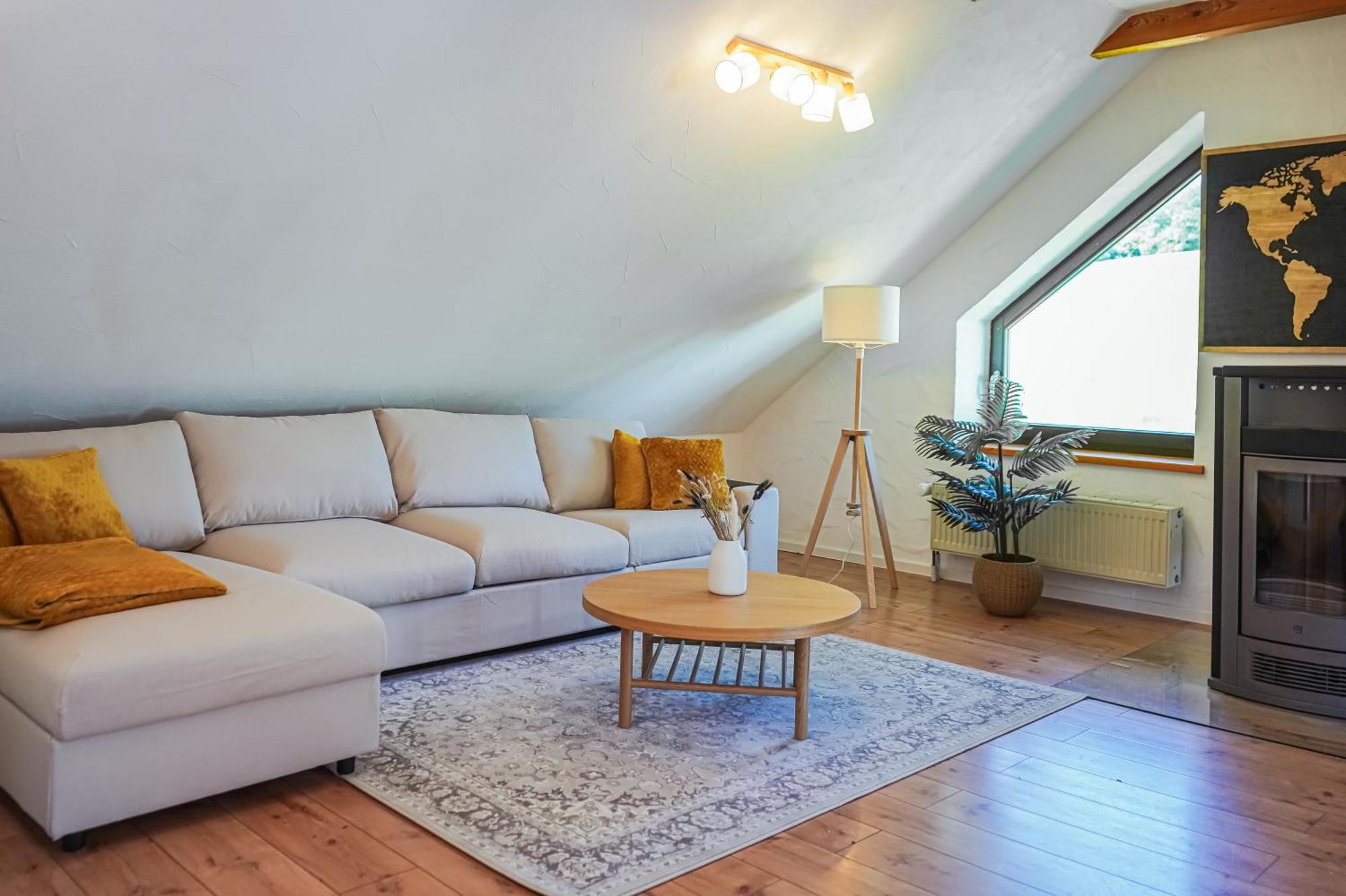 7Seas Boutique Ferienhaus Bostalsee - 2 Apartments Oder Ganzes Haus, Mit Sauna นอห์เฟลเดน ภายนอก รูปภาพ