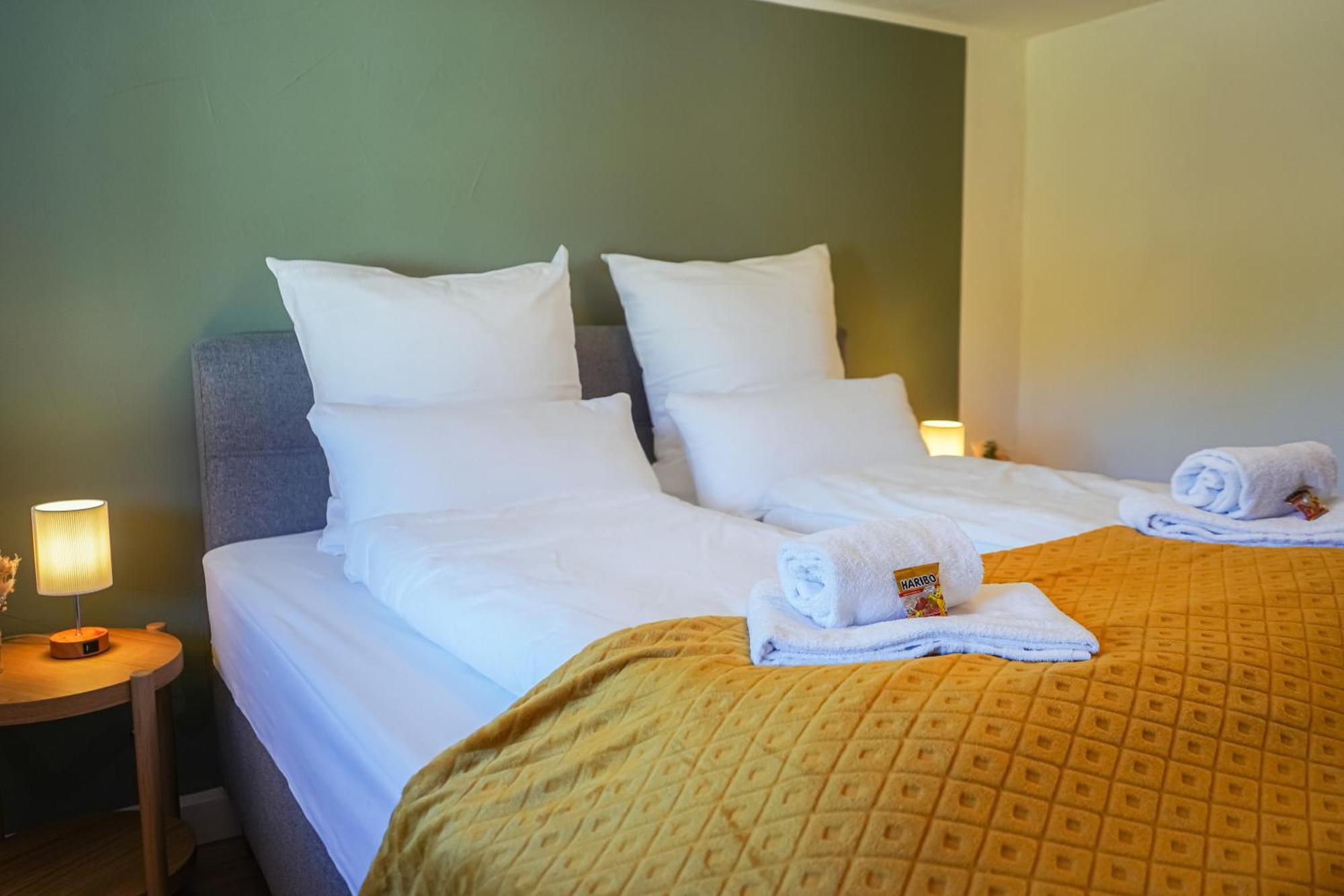 7Seas Boutique Ferienhaus Bostalsee - 2 Apartments Oder Ganzes Haus, Mit Sauna นอห์เฟลเดน ภายนอก รูปภาพ