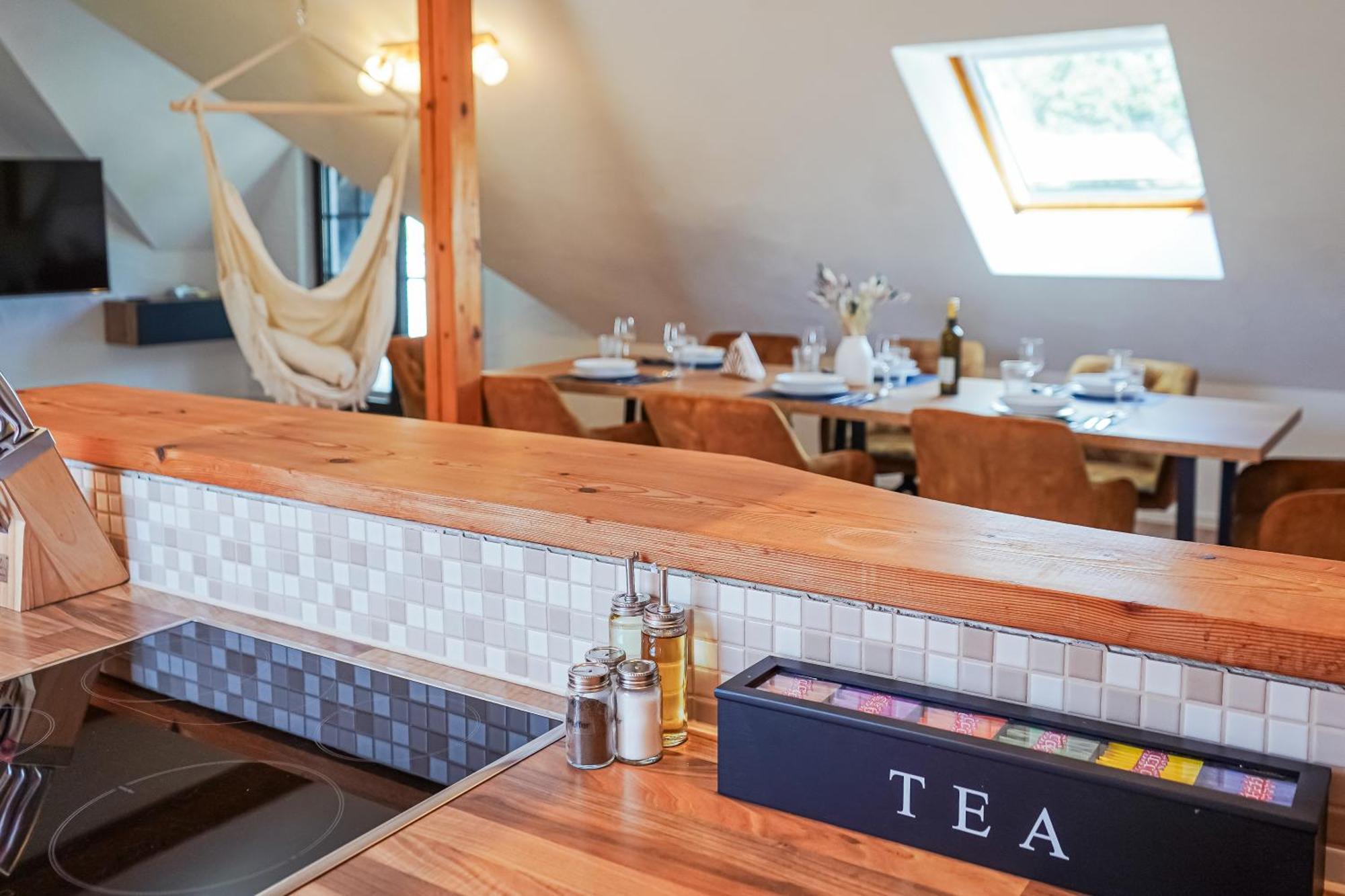 7Seas Boutique Ferienhaus Bostalsee - 2 Apartments Oder Ganzes Haus, Mit Sauna นอห์เฟลเดน ภายนอก รูปภาพ