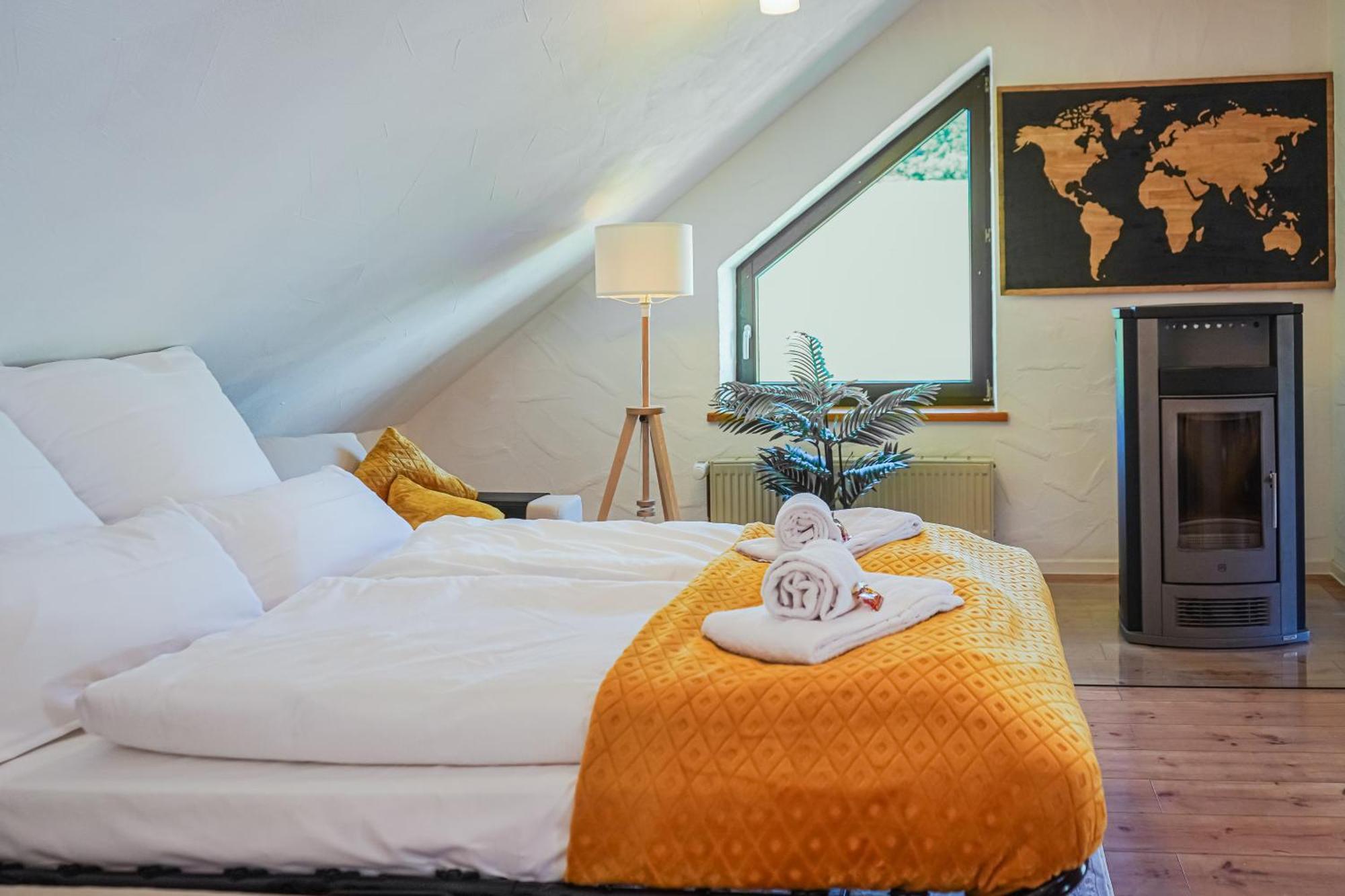 7Seas Boutique Ferienhaus Bostalsee - 2 Apartments Oder Ganzes Haus, Mit Sauna นอห์เฟลเดน ภายนอก รูปภาพ