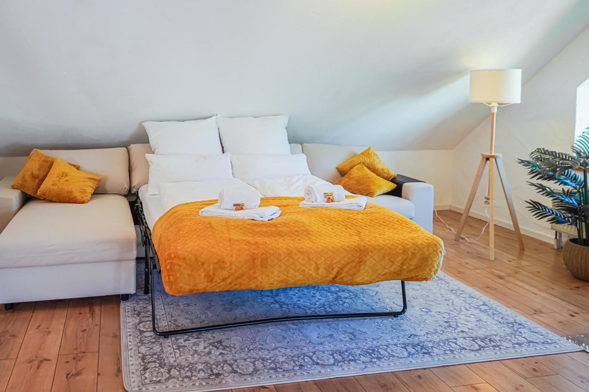 7Seas Boutique Ferienhaus Bostalsee - 2 Apartments Oder Ganzes Haus, Mit Sauna นอห์เฟลเดน ภายนอก รูปภาพ