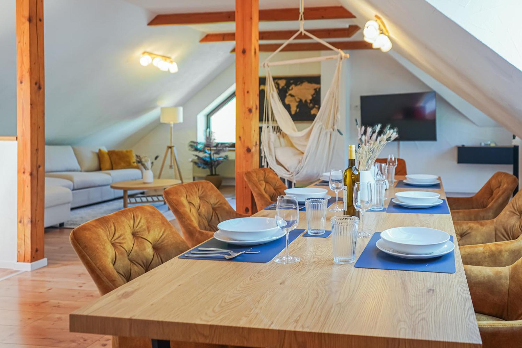 7Seas Boutique Ferienhaus Bostalsee - 2 Apartments Oder Ganzes Haus, Mit Sauna นอห์เฟลเดน ภายนอก รูปภาพ