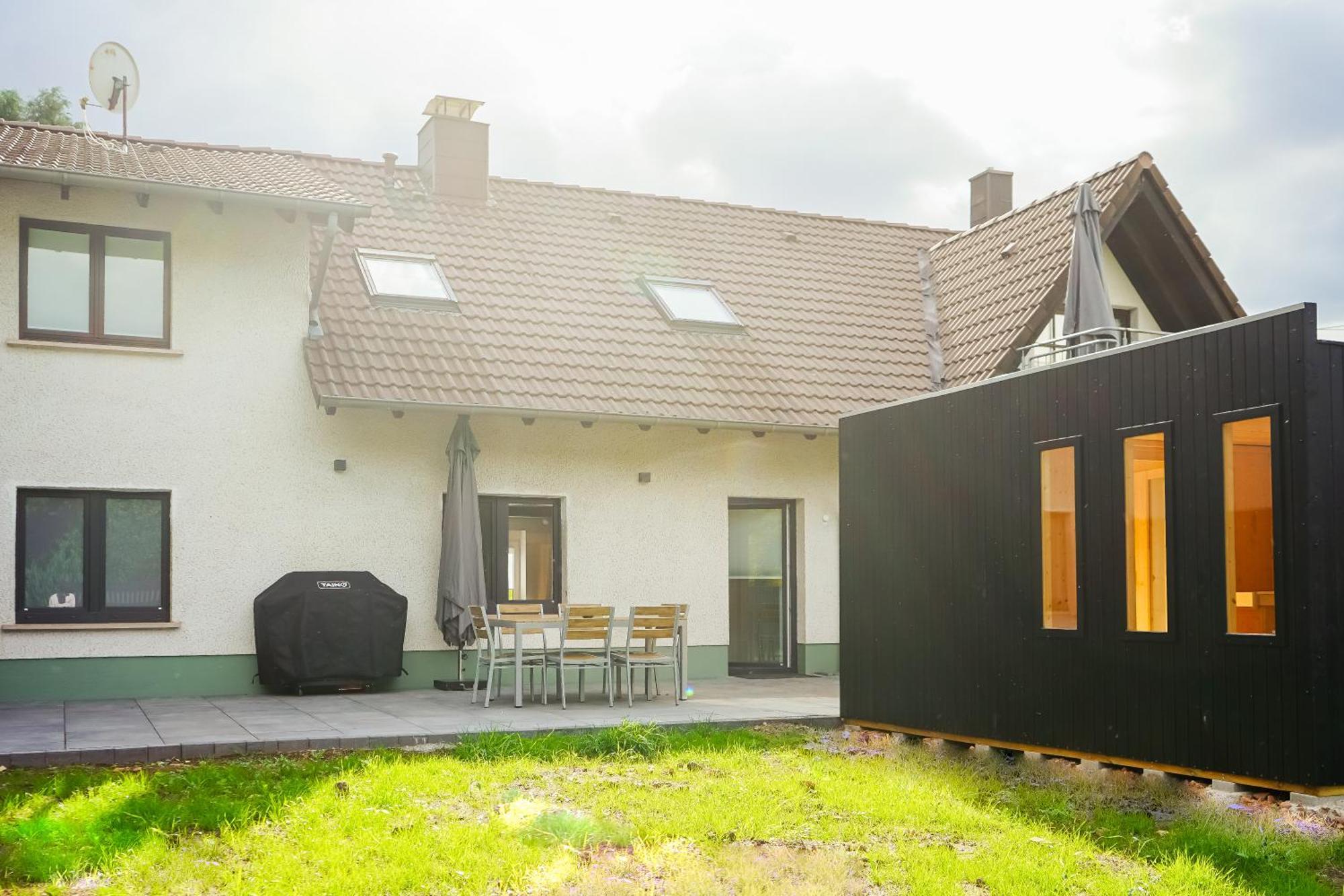 7Seas Boutique Ferienhaus Bostalsee - 2 Apartments Oder Ganzes Haus, Mit Sauna นอห์เฟลเดน ภายนอก รูปภาพ